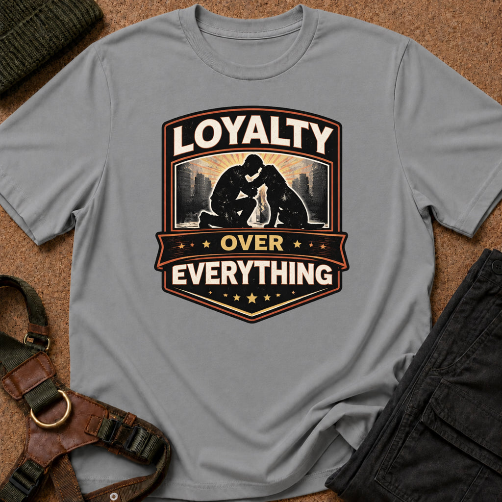 Loyalty Over Everything Crest Tee