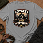 Loyalty Over Everything Crest Tee