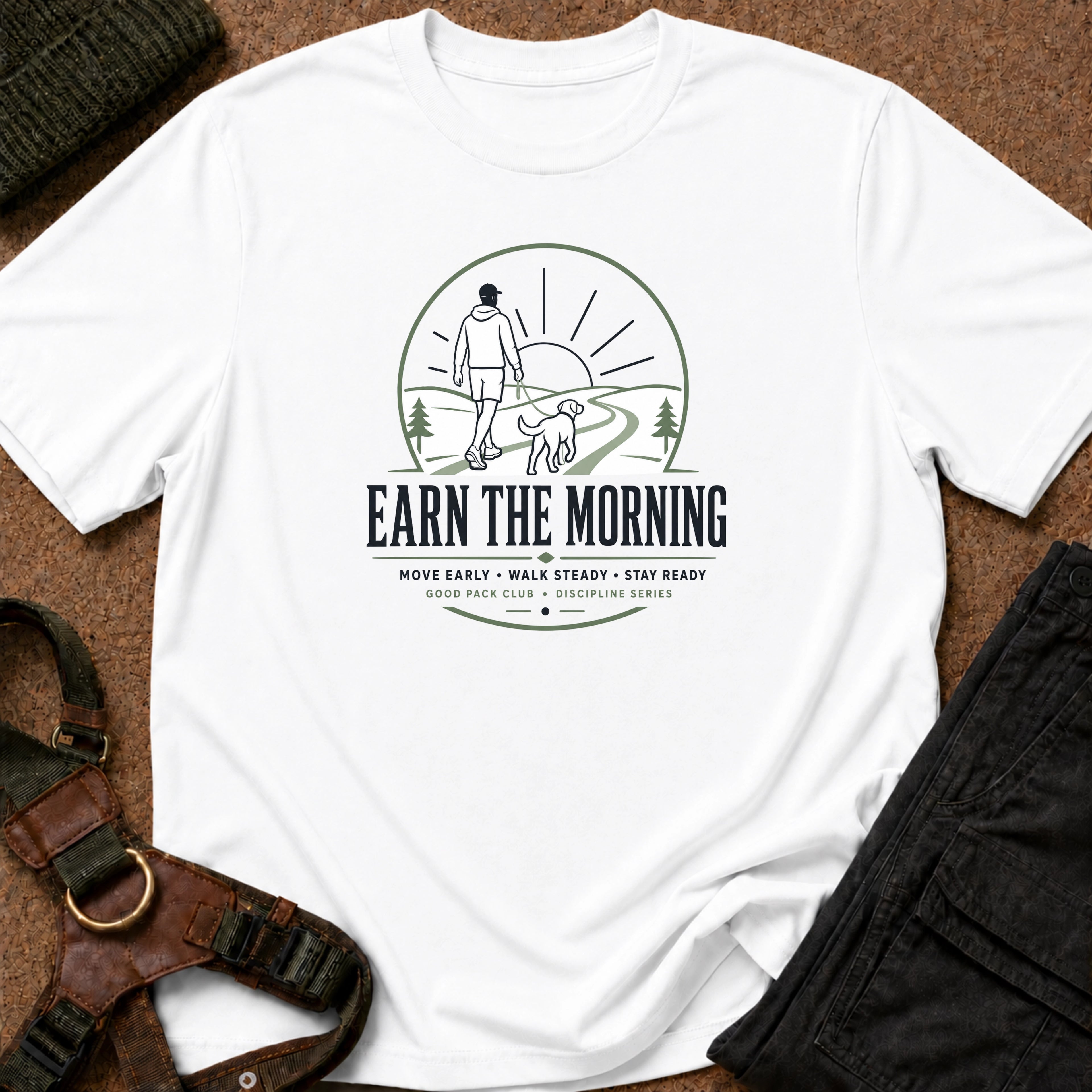 Earn the Morning Tee