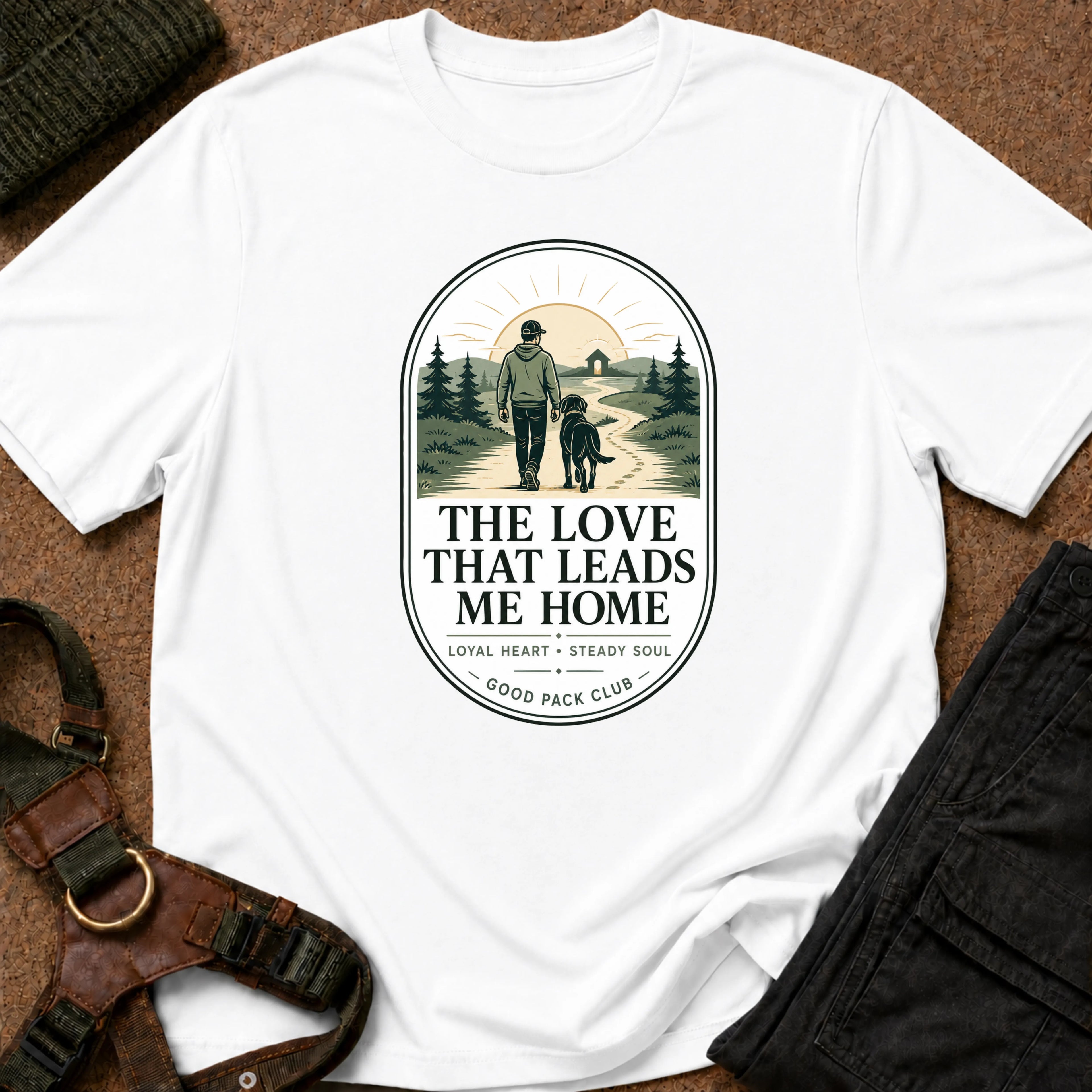 Leads Me Home Tee