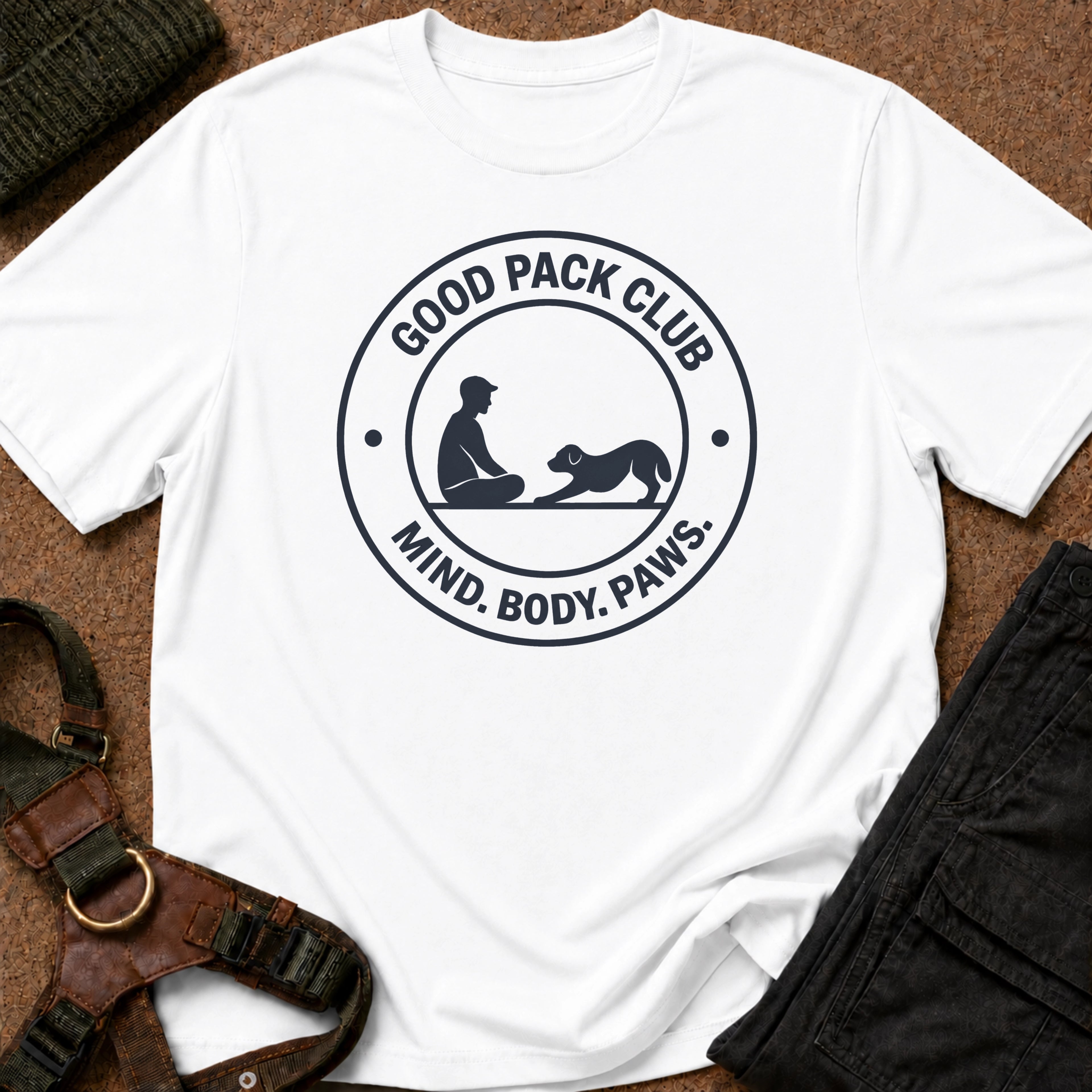 Mind. Body. Paws. Tee
