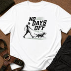 No Days Off - Camiseta masculina