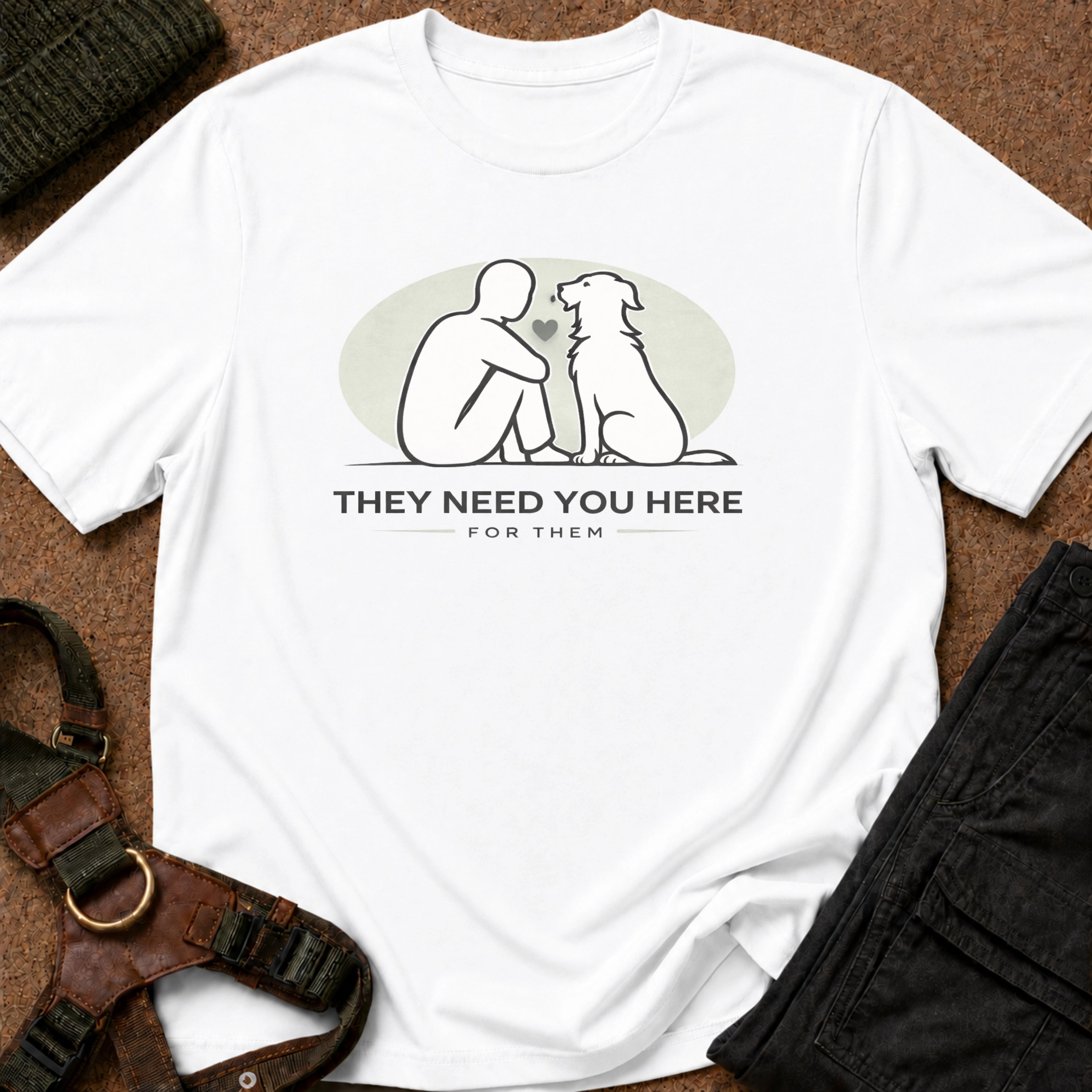 They Need you Here Tee